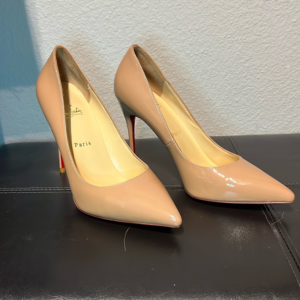 Christian Louboutin Patent Leather Kate 100mm Heels size 41 / 10